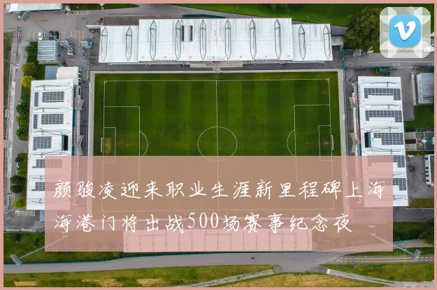 颜骏凌迎来职业生涯新里程碑上海海港门将出战500场赛事纪念夜