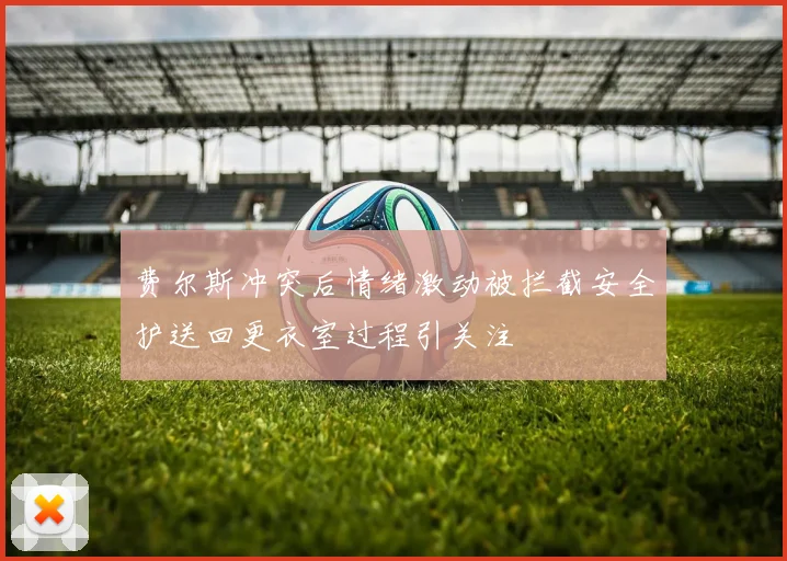 费尔斯冲突后情绪激动被拦截安全护送回更衣室过程引关注